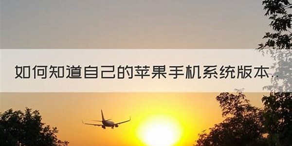 mac怎么查系统版本号i 如何知道自己的苹果手机系统版本